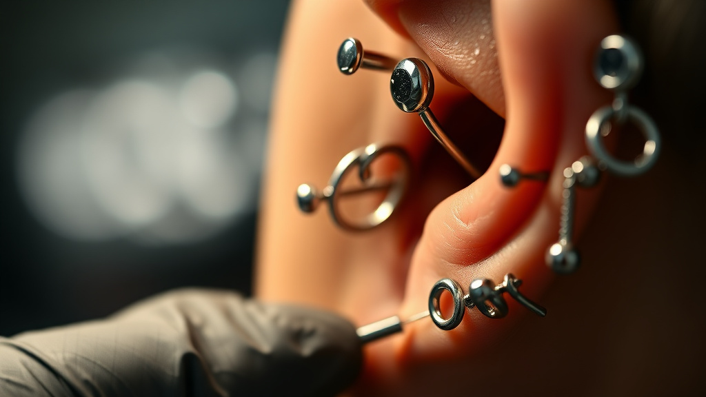 Double Helix Piercing