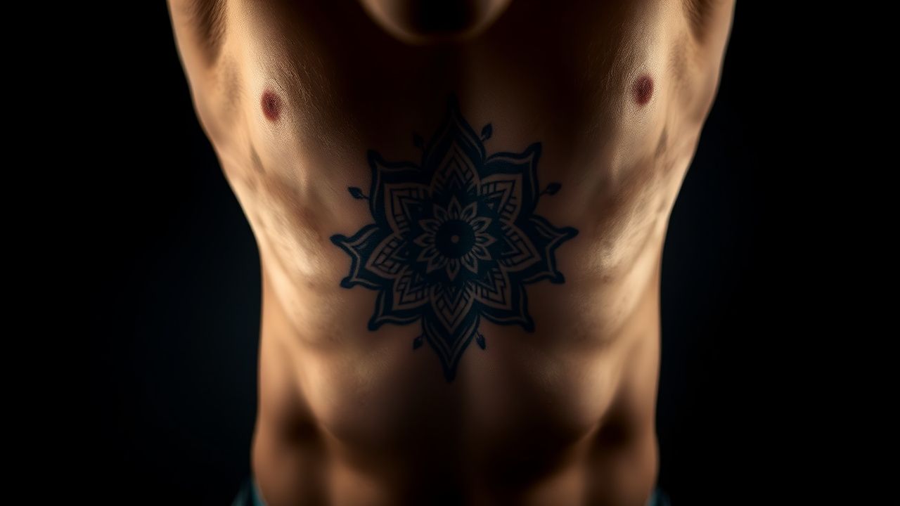 Armpit mandala by Riley at Black Fern, Cincinnati, Ohio