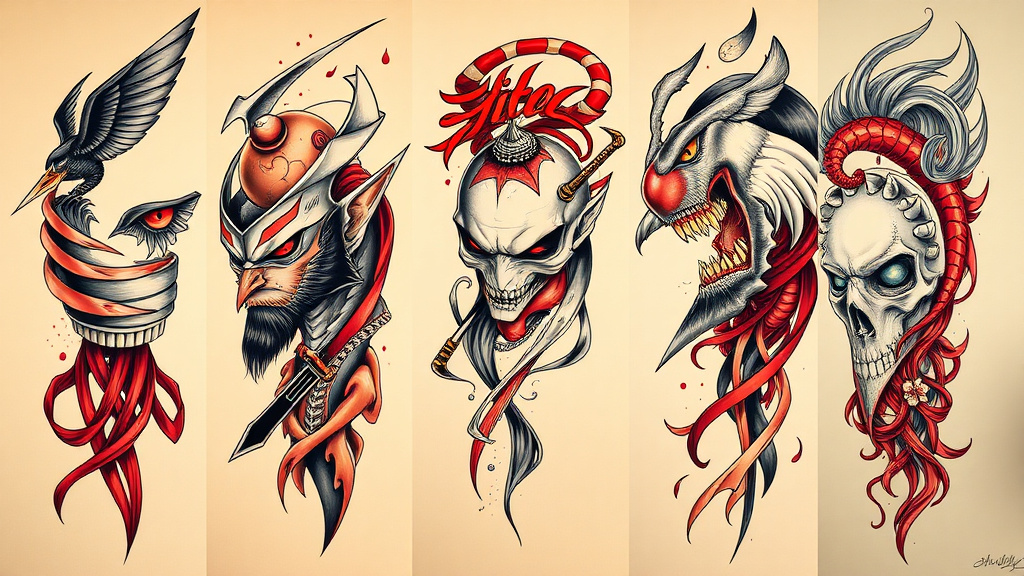 Marble Tattoo Art